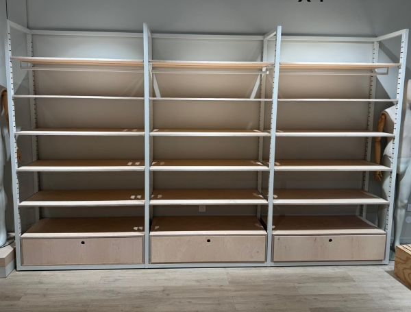 Meuble penderie réajustable - 3 tiroirs