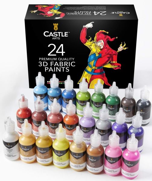 Set de Peinture 3D Textile (incomplet).
