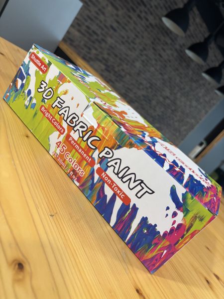 Set de Peinture 3D Textile (incomplet).