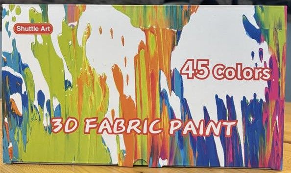 Set de Peinture 3D Textile (incomplet).