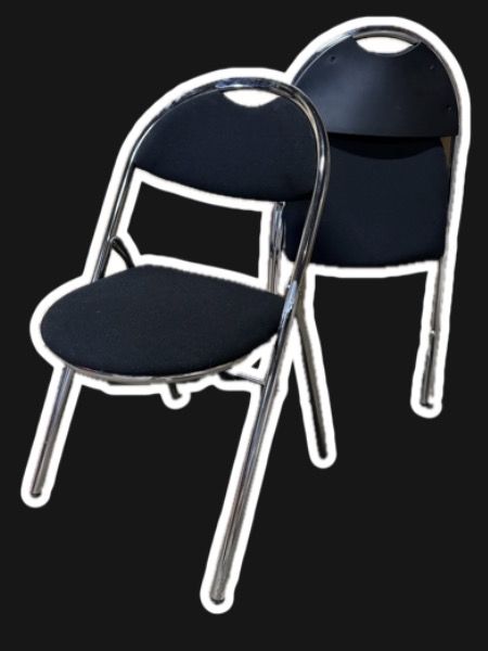 Chaise de réunion pliable