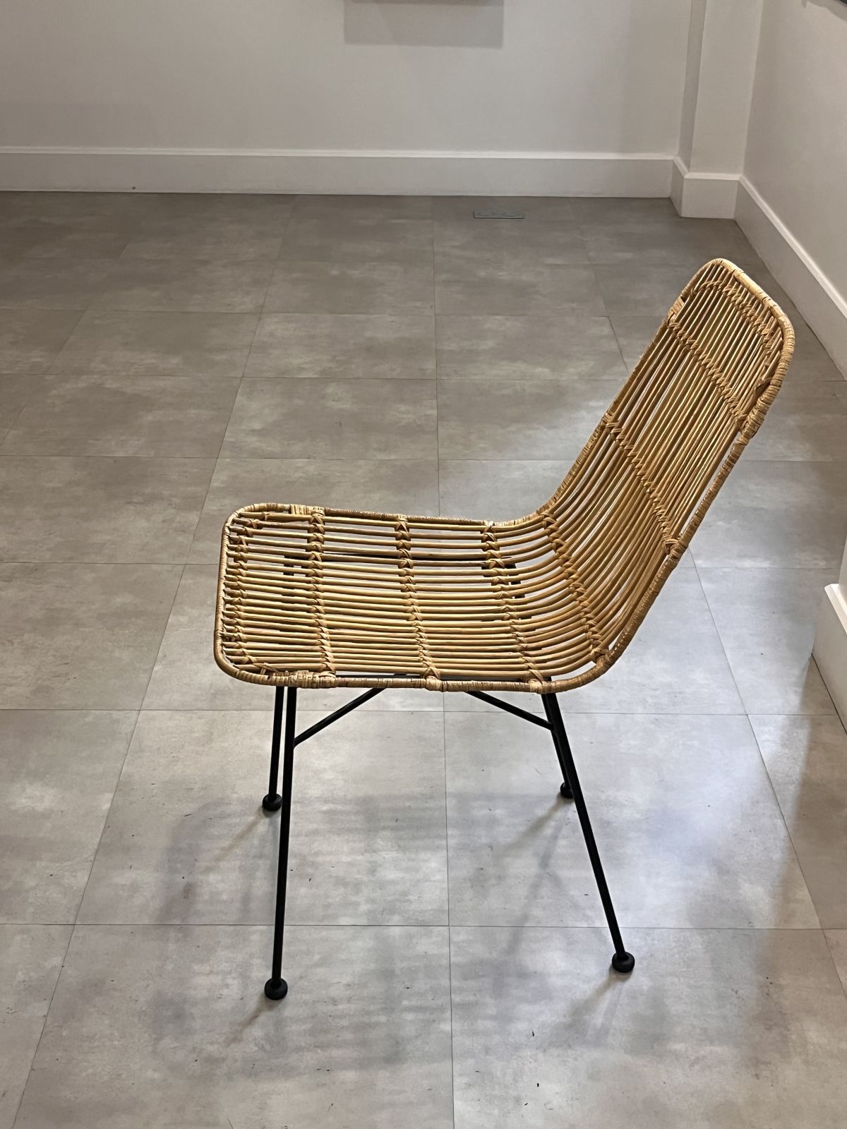 Chaise en paille (Lot de 2)