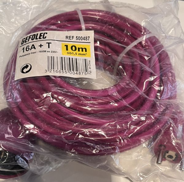 Rallonges - Lot de 5