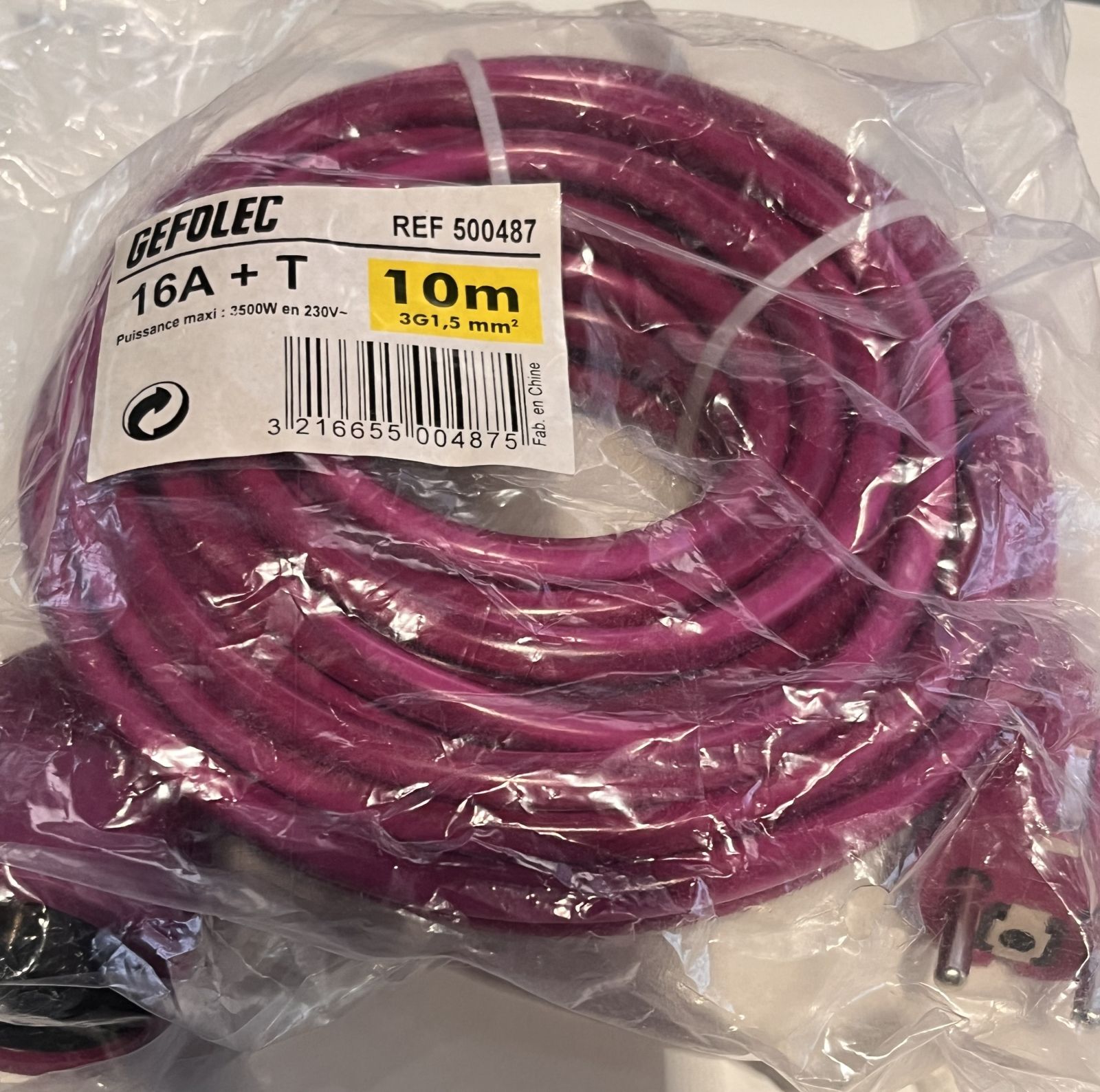 Rallonges - Lot de 5