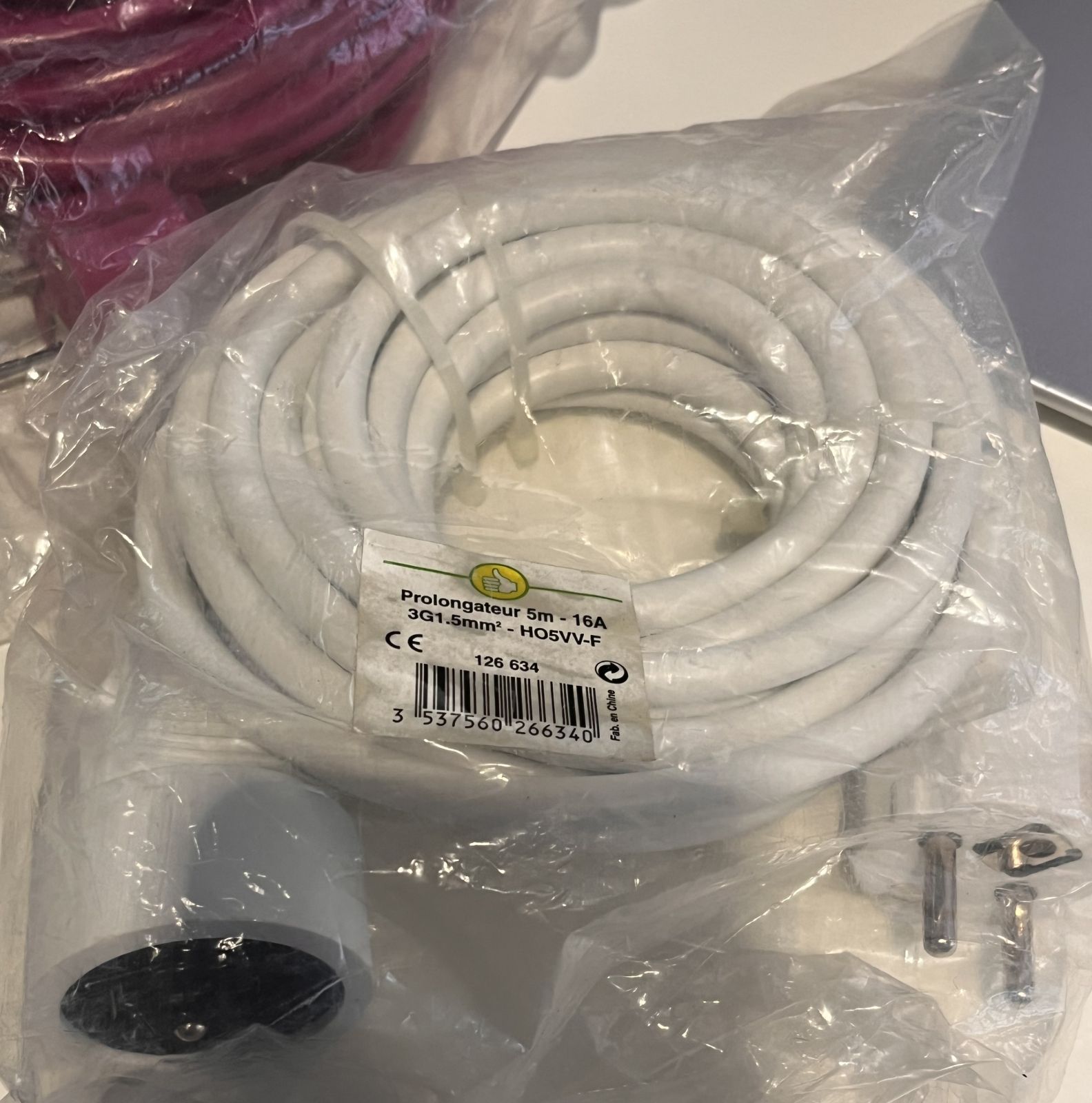 Rallonges - Lot de 5