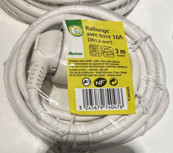 Rallonges - Lot de 5