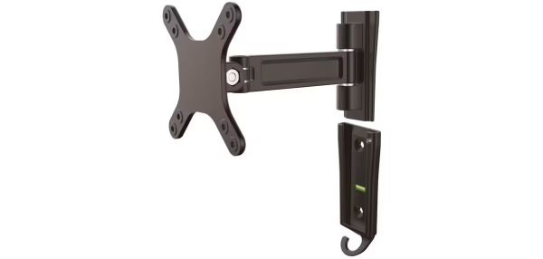 Bras d'écran à montage mural - Pivot simple - STARTECH.COM