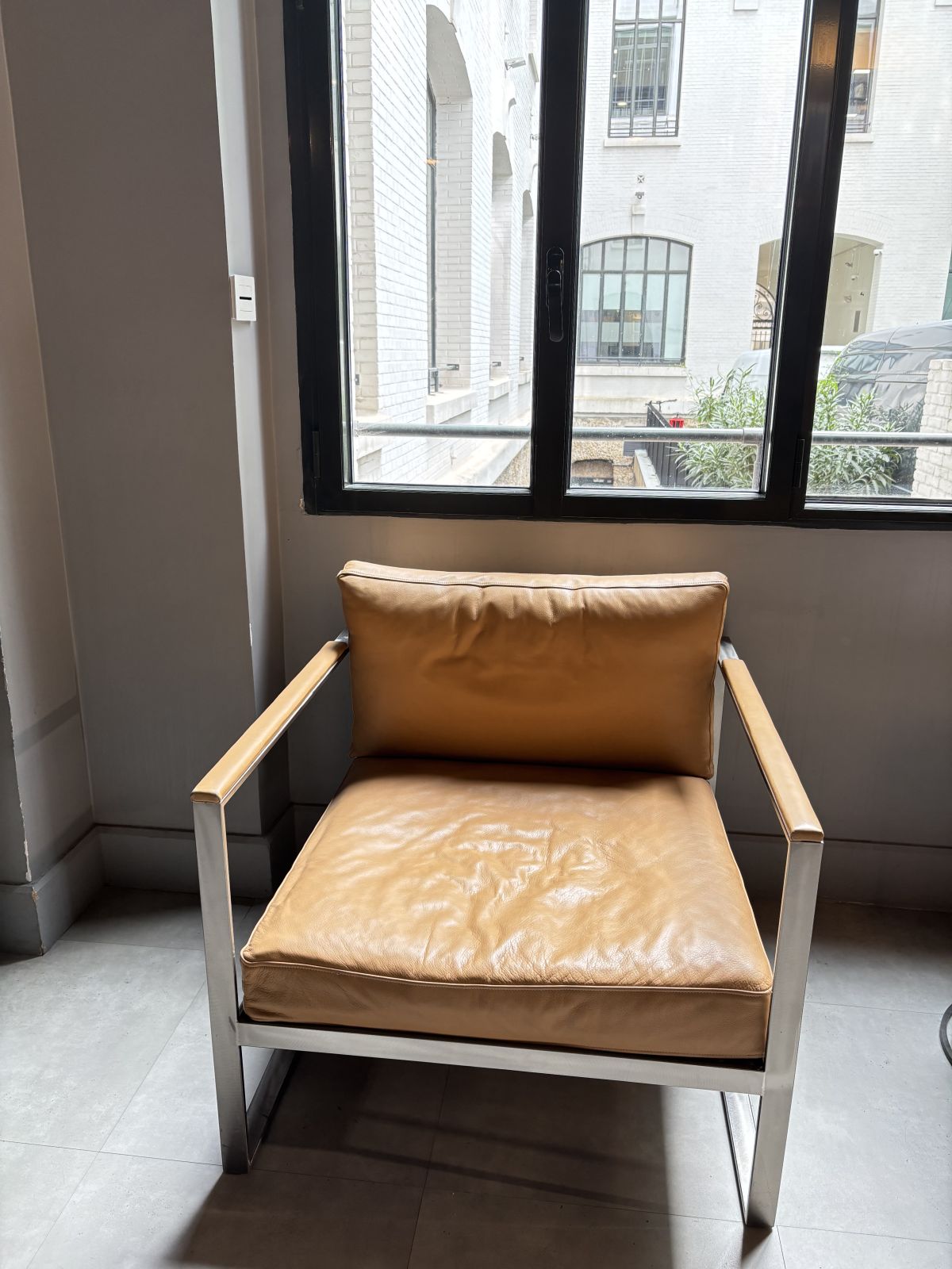 Fauteuil ROSHULTS coll. Monaco Miel