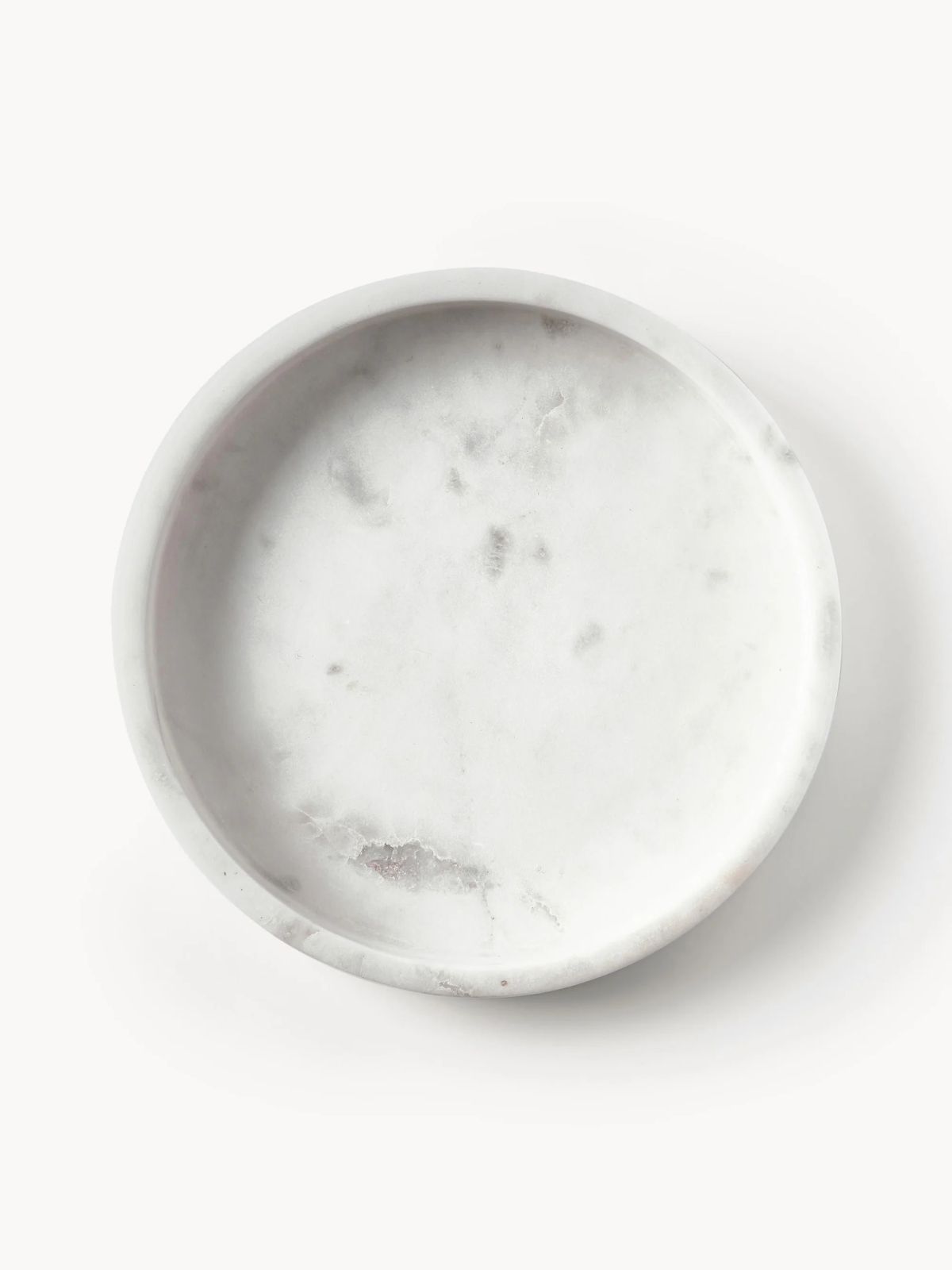 Plateau rond en marbre décoratif Venice WESTING